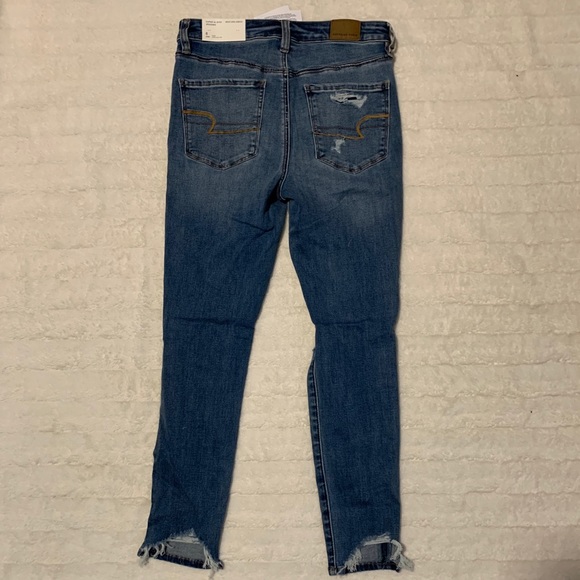 American Eagle Ripped High Rise Jeggings - Picture 2 of 3